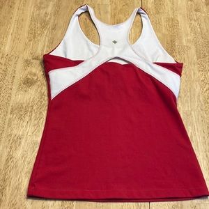 Prana athletic top with built-in bra